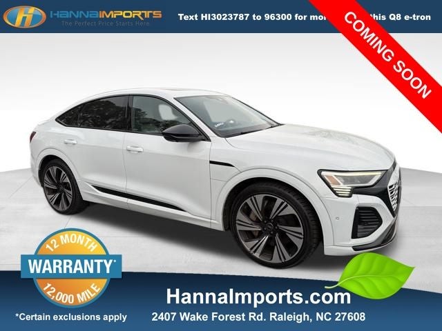 2024 Audi Q8 Sportback e-tron Prestige S line quattro