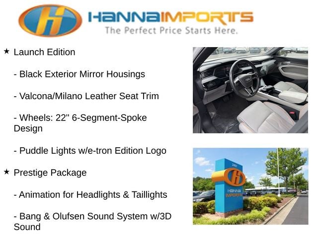 2024 Audi Q8 Sportback e-tron Prestige S line quattro