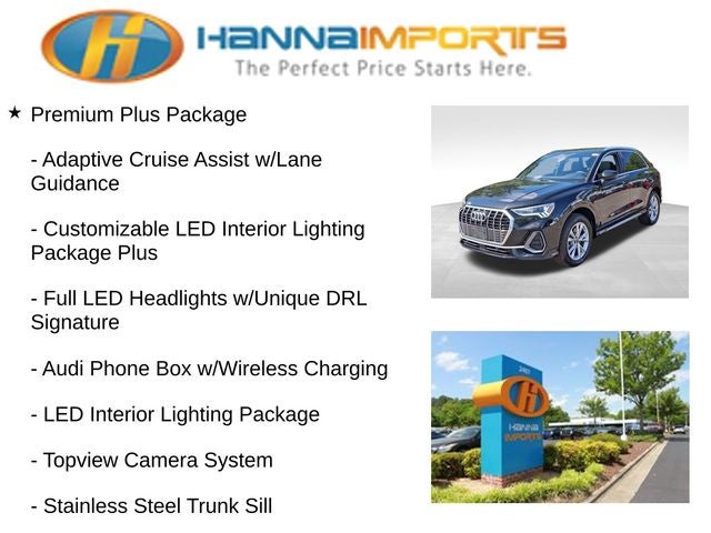 2022 Audi Q3 Premium Plus S Line quattro
