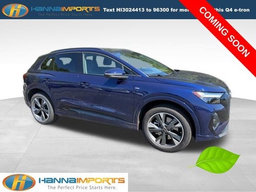 2023 Audi Q4 e-tron Premium Plus quattro