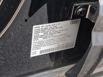 2025 Audi Q7 45 Premium Plus quattro