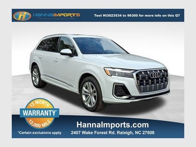 2025 Audi Q7 55 Premium Plus quattro