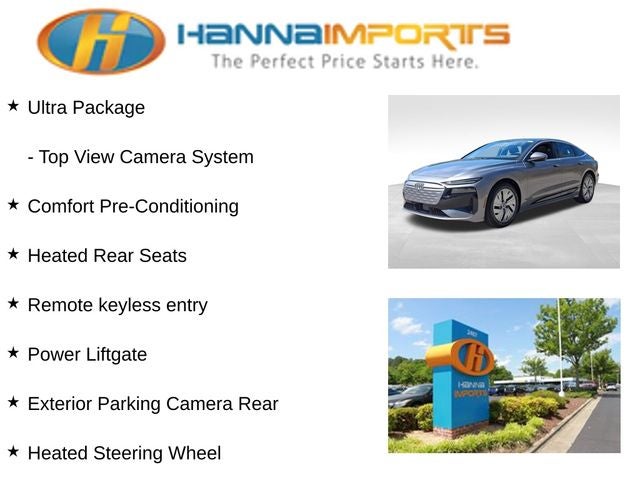 2025 Audi A6 Sportback e-tron Premium