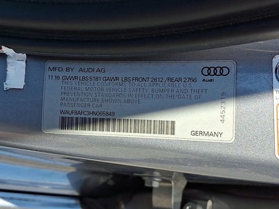 2017 Audi A6 2.0T Premium quattro