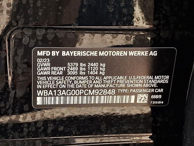 2023 BMW 5 Series 530e iPerformance