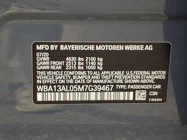 2021 BMW 2 Series M235i Gran Coupe xDrive