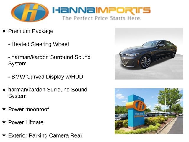 2025 BMW 4 Series 430i Gran Coupe