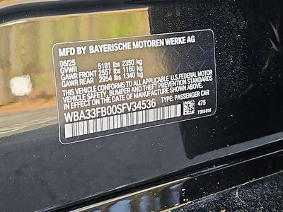 2025 BMW 4 Series 430i Gran Coupe