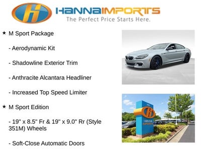 2017 BMW 6 Series 640i Gran Coupe