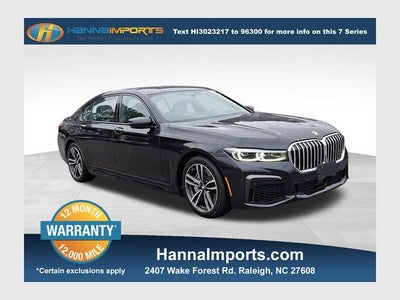 2022 BMW 7 Series 750i xDrive