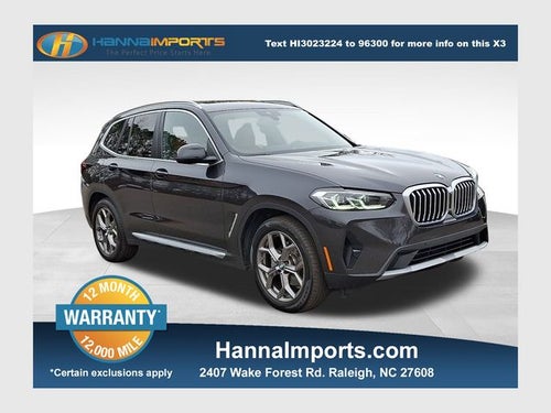 2024 BMW X3 xDrive30i
