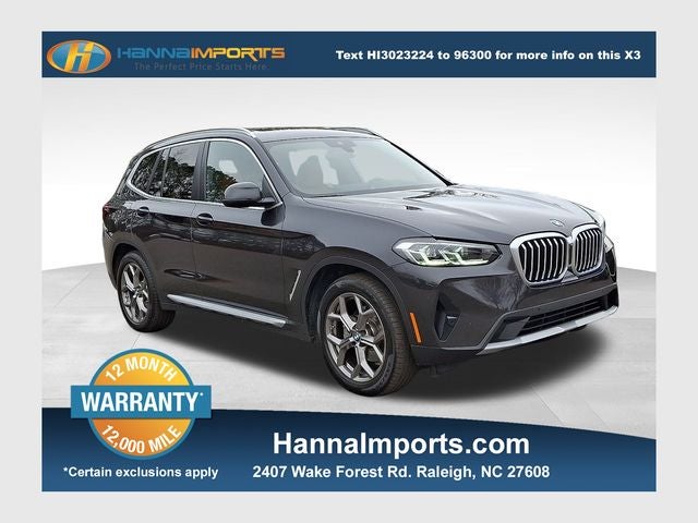 2024 BMW X3 xDrive30i