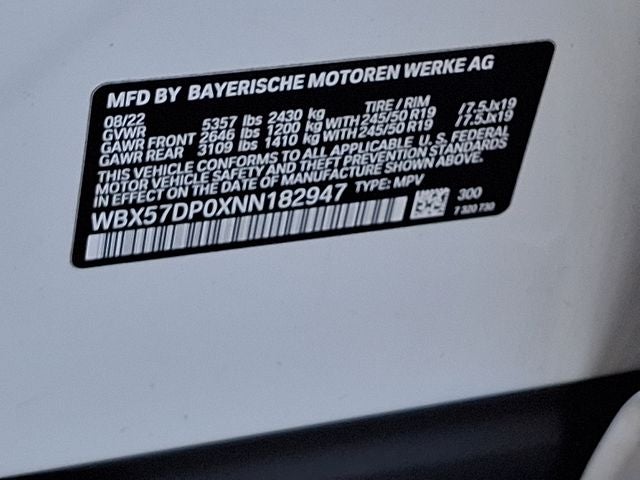 2022 BMW X3 xDrive30i