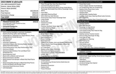 2023 BMW i4 eDrive35