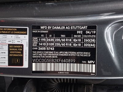 2019 Mercedes-Benz GLC GLC 350e 4MATIC®