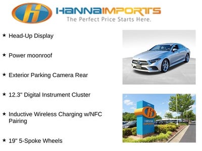 2019 Mercedes-Benz CLS CLS 450 4MATIC®