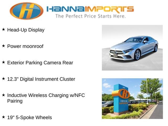 2019 Mercedes-Benz CLS CLS 450 4MATIC®