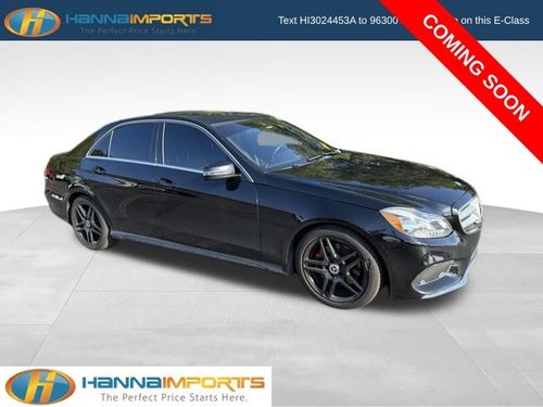 2016 Mercedes-Benz E-Class E 350 4MATIC®