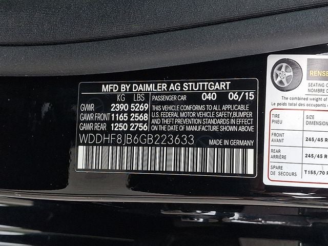 2016 Mercedes-Benz E-Class E 350 4MATIC®