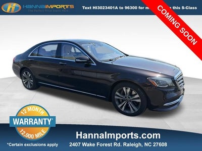 2019 Mercedes-Benz S-Class S 450 4MATIC®