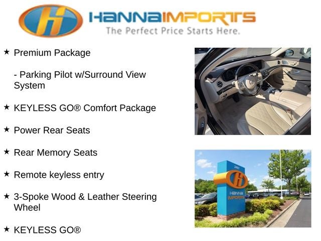 2019 Mercedes-Benz S-Class S 450 4MATIC®