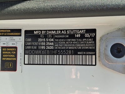 2017 Mercedes-Benz C-Class C 43 AMG® 4MATIC®