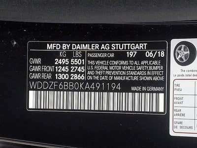 2019 Mercedes-Benz E-Class E 53 AMG® 4MATIC®