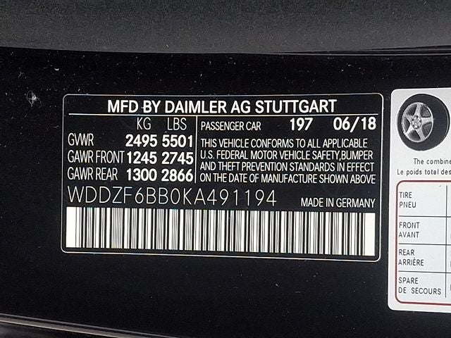 2019 Mercedes-Benz E-Class E 53 AMG® 4MATIC®