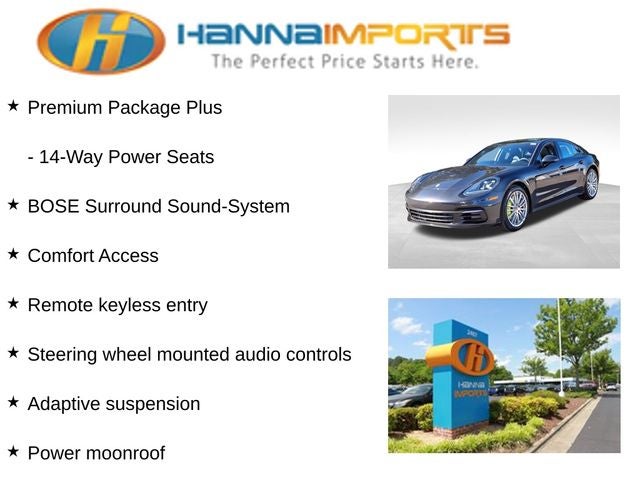 2018 Porsche Panamera E-Hybrid 4