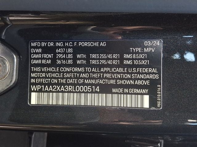 2024 Porsche Macan Electric 4