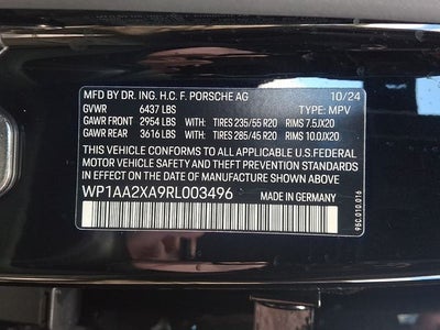 2024 Porsche Macan Electric 4