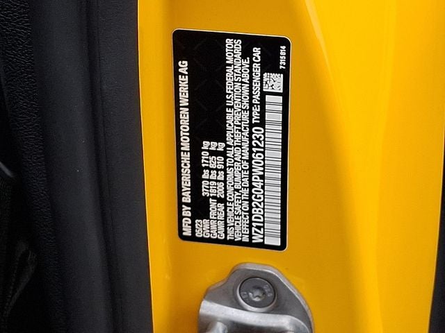 2023 Toyota GR Supra 2.0