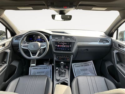 2023 Volkswagen Tiguan 2.0T SE R-Line Black