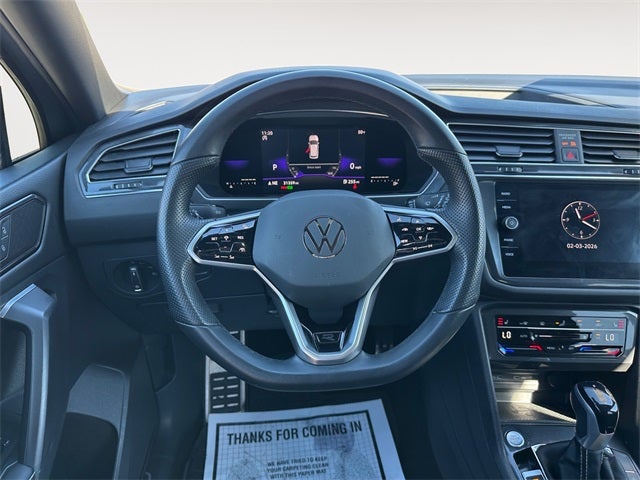 2023 Volkswagen Tiguan 2.0T SE R-Line Black