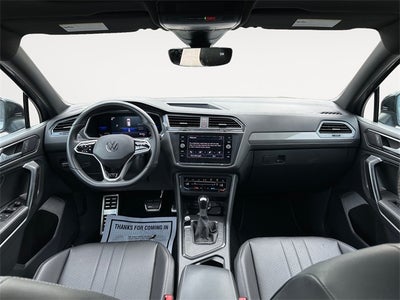 2022 Volkswagen Tiguan 2.0T SE R-Line Black