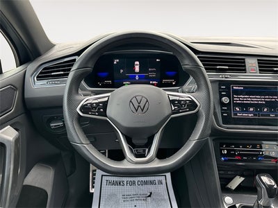 2022 Volkswagen Tiguan 2.0T SE R-Line Black
