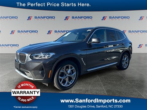 2023 BMW X3 xDrive30i