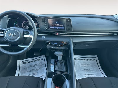 2023 Hyundai Elantra Hybrid Blue