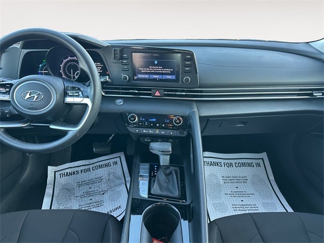 2023 Hyundai Elantra Hybrid Blue