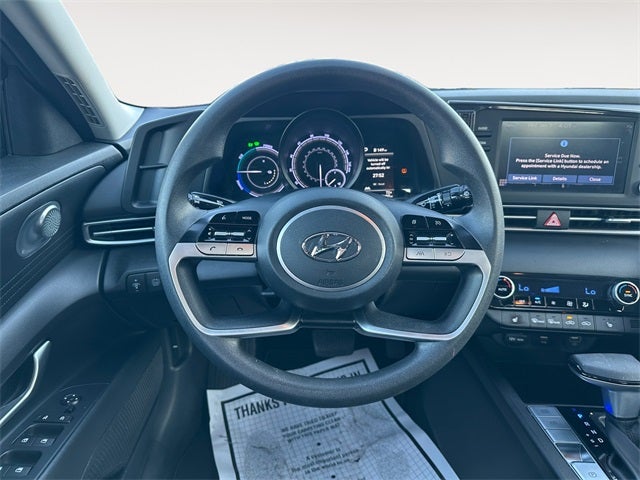 2023 Hyundai Elantra Hybrid Blue