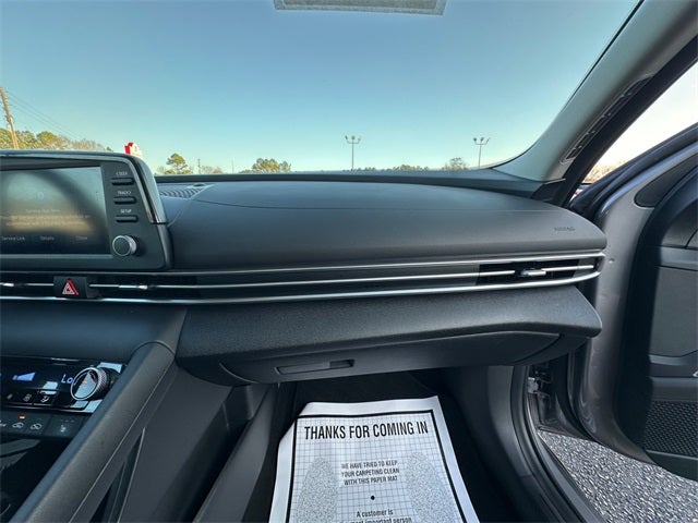 2023 Hyundai Elantra Hybrid Blue