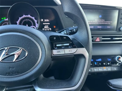 2023 Hyundai Elantra Hybrid Blue