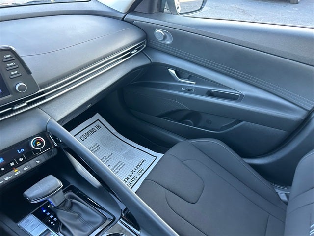 2023 Hyundai Elantra Hybrid Blue