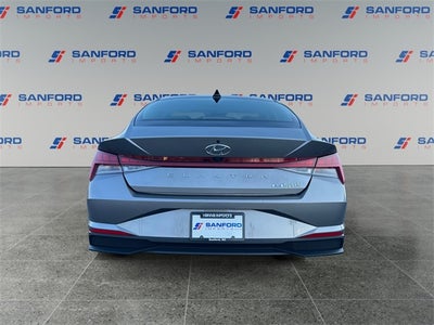 2023 Hyundai Elantra Hybrid Blue