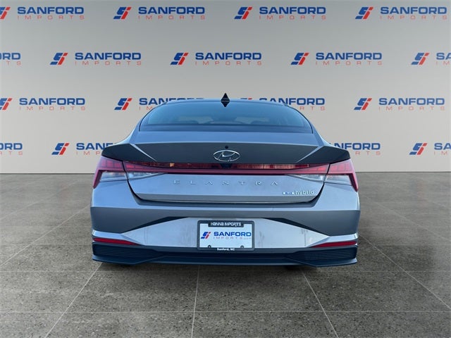 2023 Hyundai Elantra Hybrid Blue