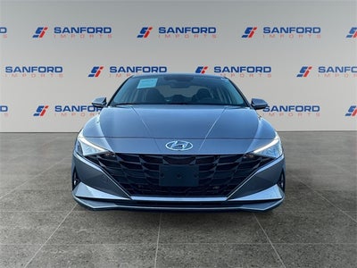 2023 Hyundai Elantra Hybrid Blue