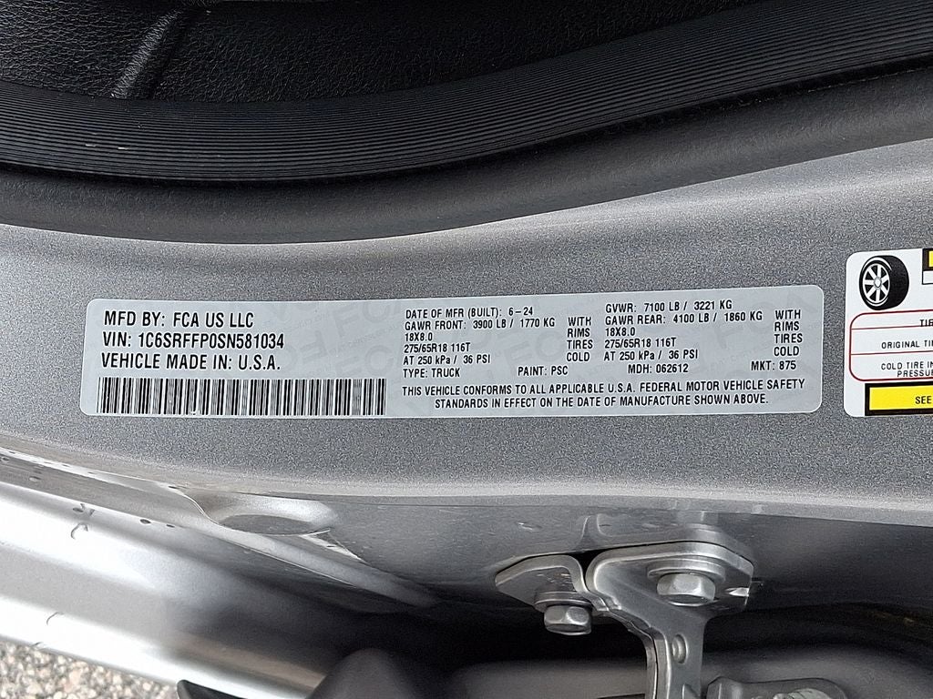 2025 RAM 1500 Big Horn/Lone Star