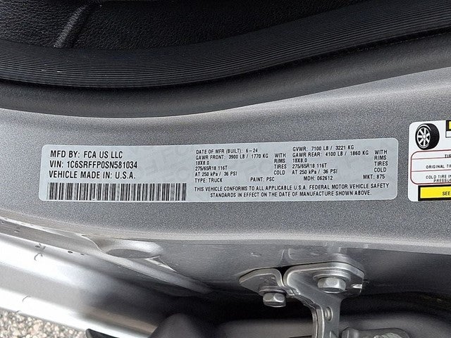 2025 RAM 1500 Big Horn/Lone Star