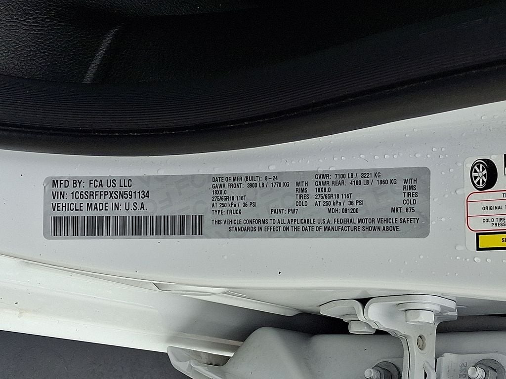 2025 RAM 1500 Big Horn/Lone Star