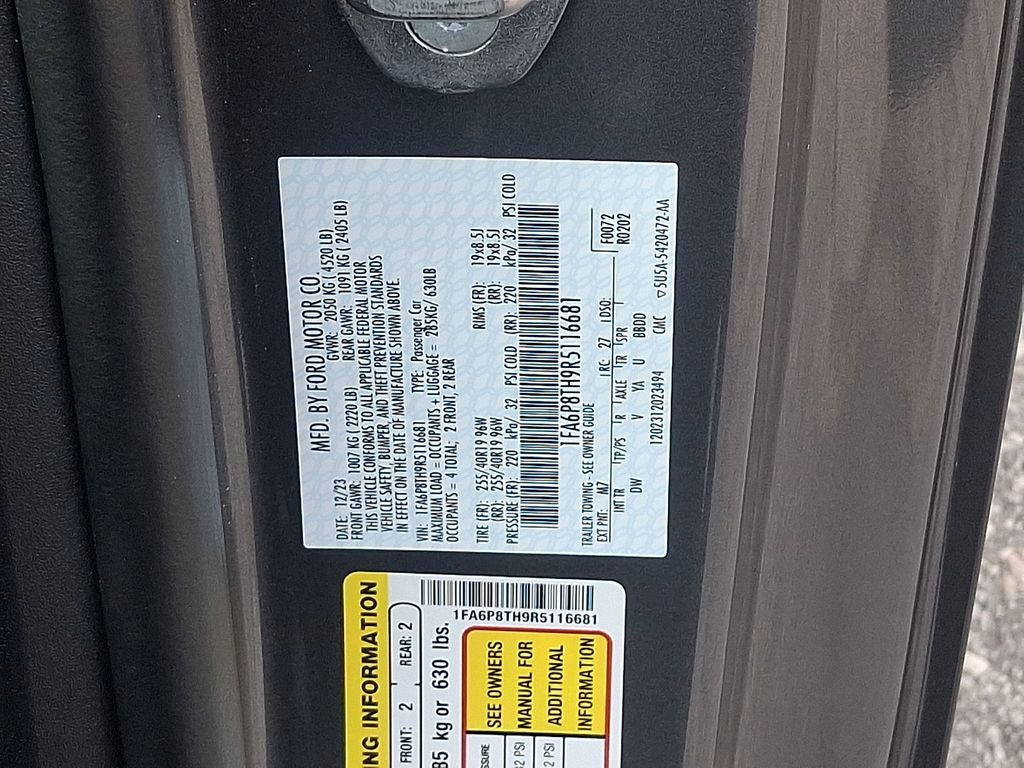 2024 Ford Mustang EcoBoost